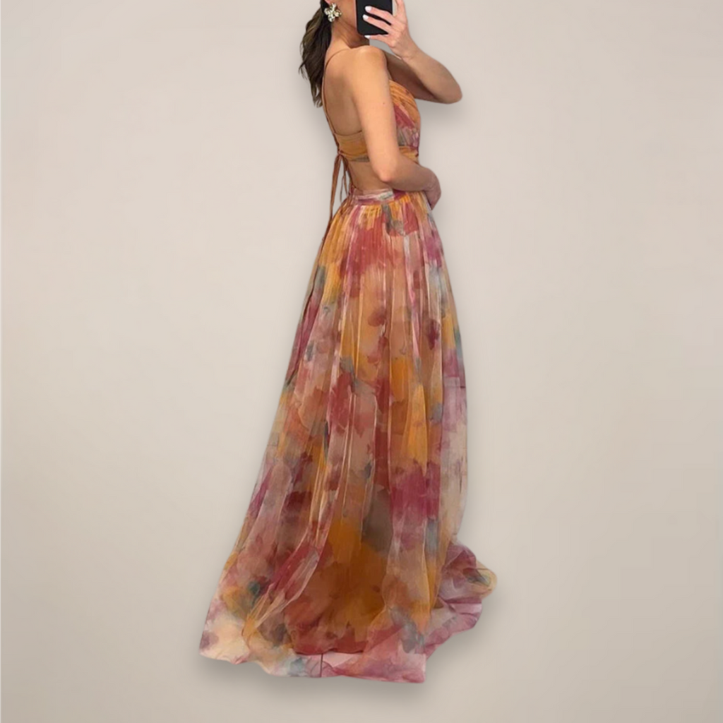 Vivienne Cord | Women’s Floral Maxi Dress