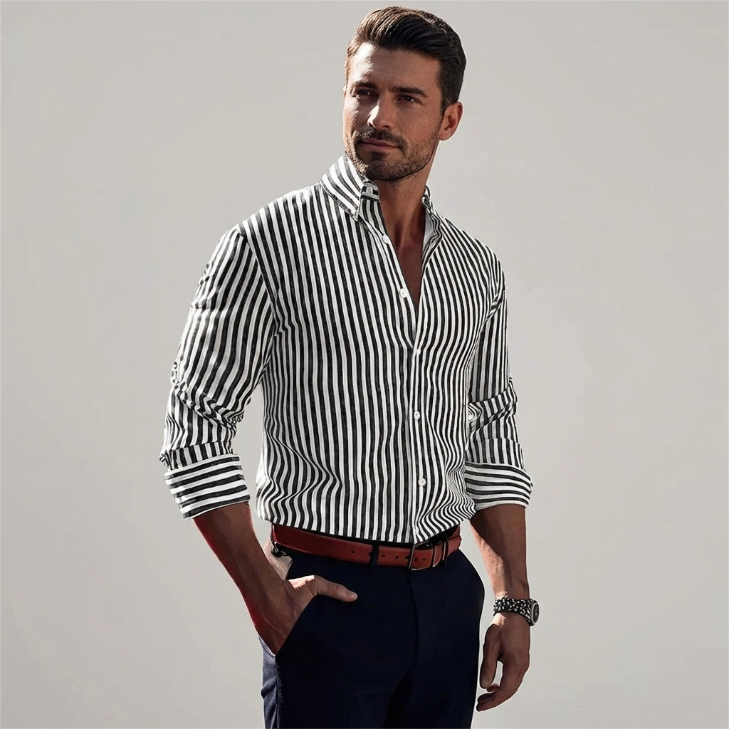 Remy Cord | Men's Striped Shirt