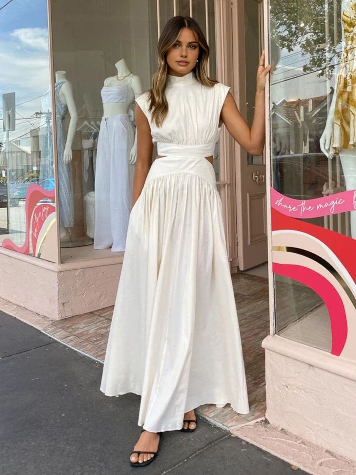 Léonie Dray | Women’s Sleeveless Maxi Dress