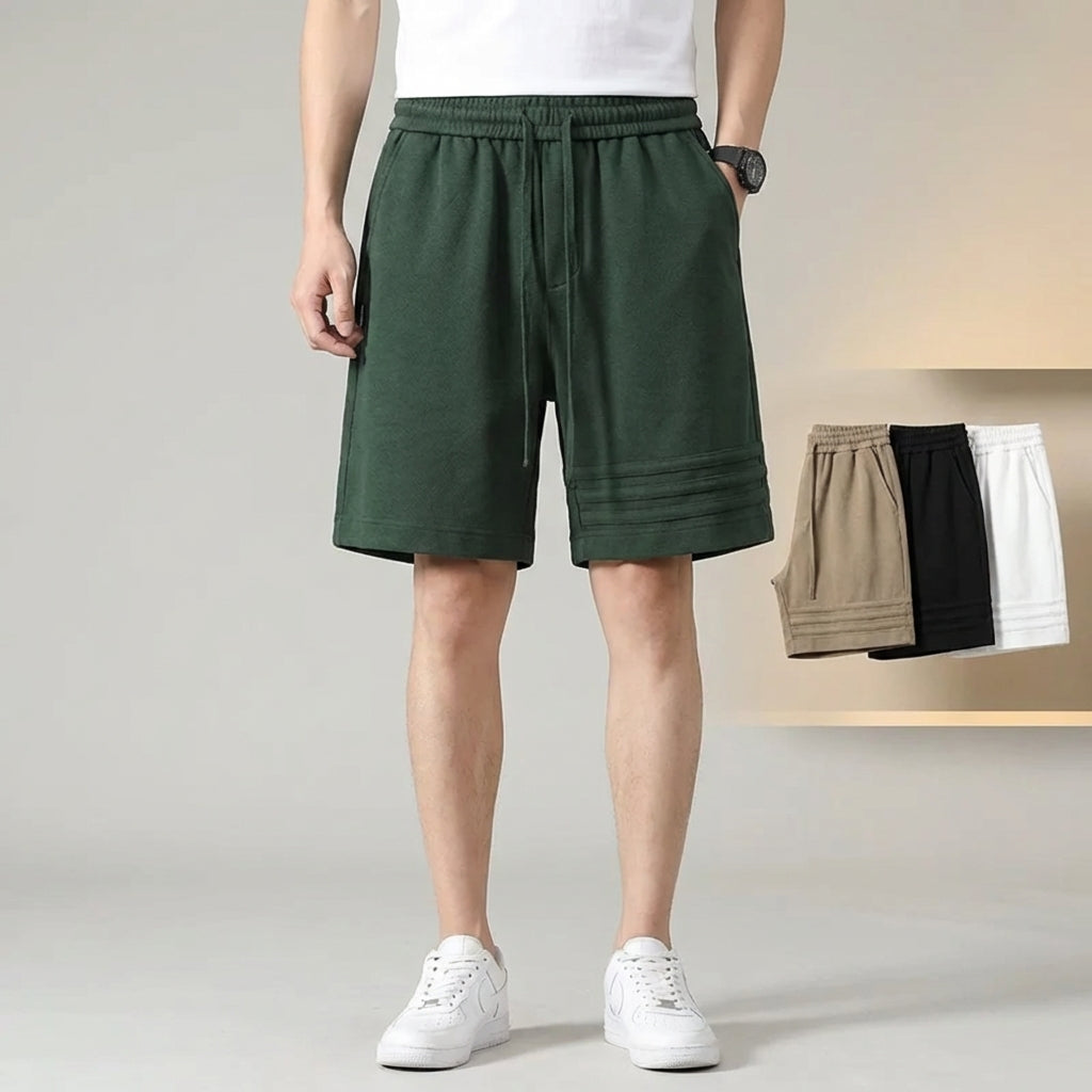 Dario Mell | Men’s Relaxed Fit Stripe Shorts