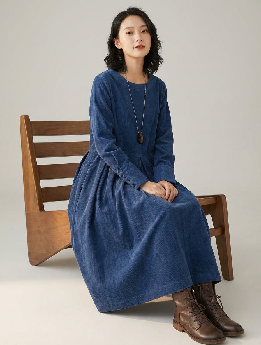 Isolde Brune | French Velvet Dress