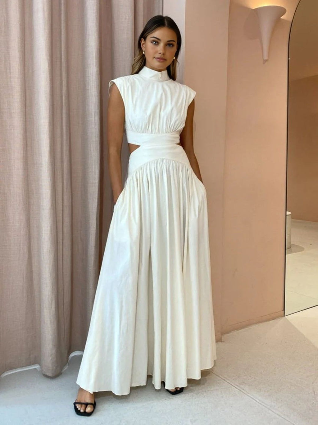 Léonie Dray | Women’s Sleeveless Maxi Dress