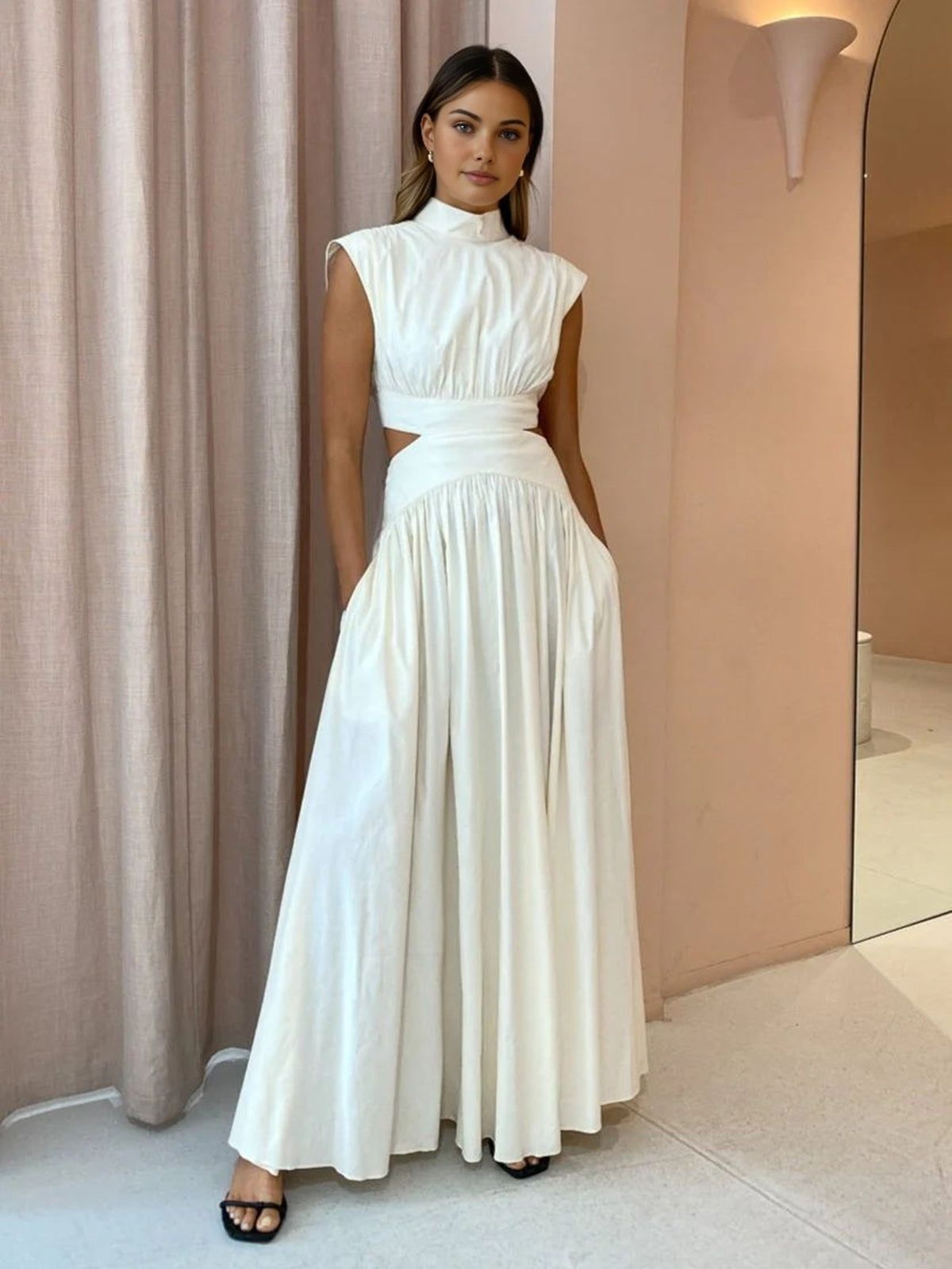 Léonie Dray | Women’s Sleeveless Maxi Dress