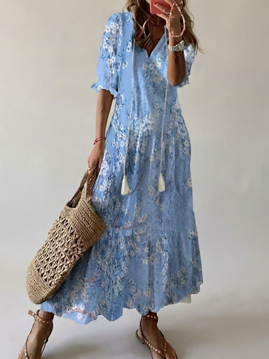 Léonie Dray | Bohemian Maxi Dress