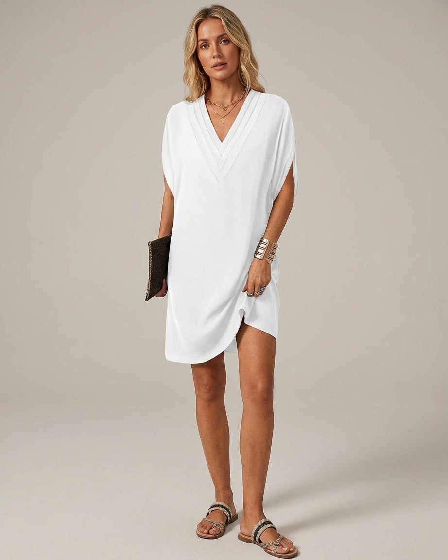 Léonie Dray | Elegant Dress with Split Sleeves