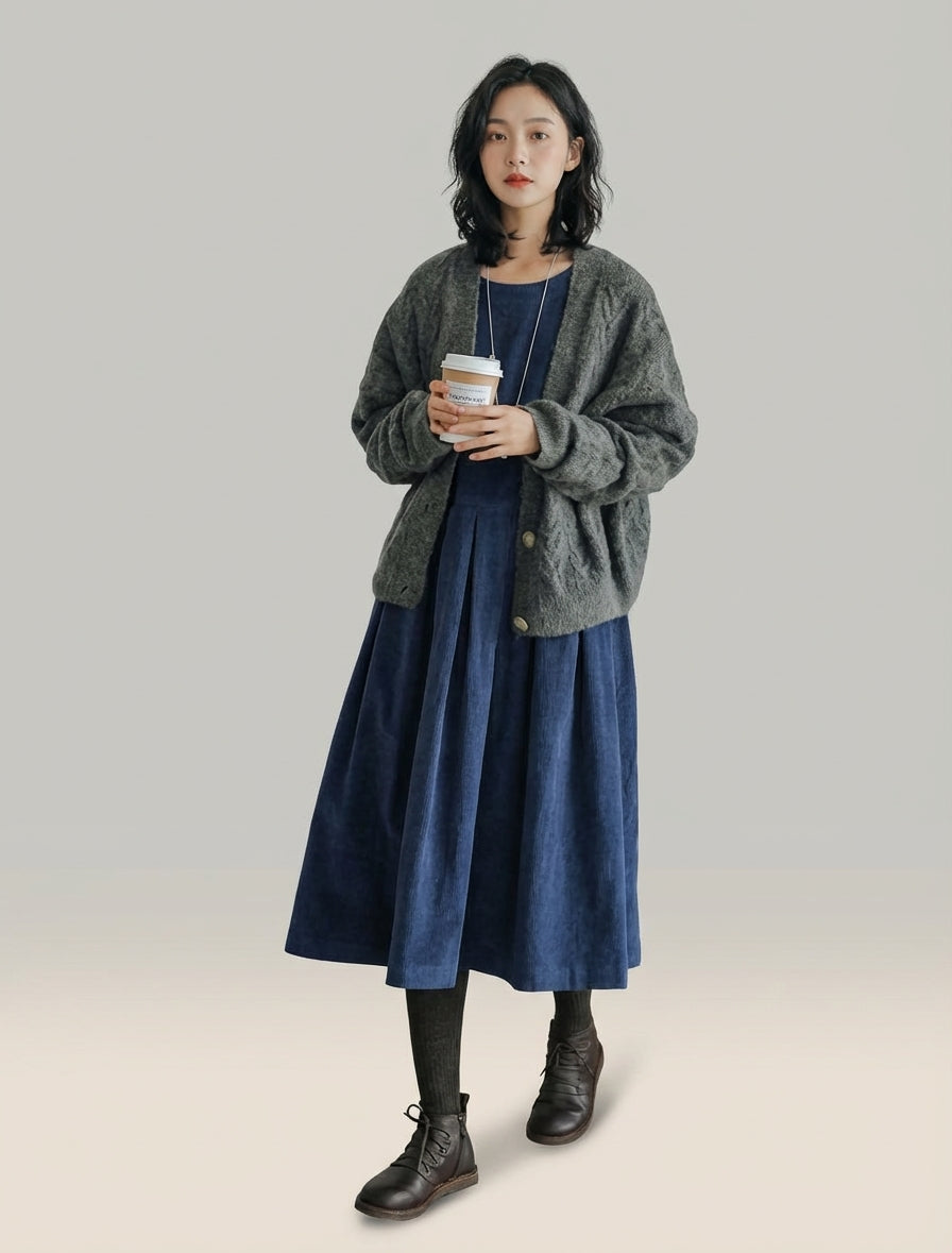 Isolde Brune | French Velvet Dress