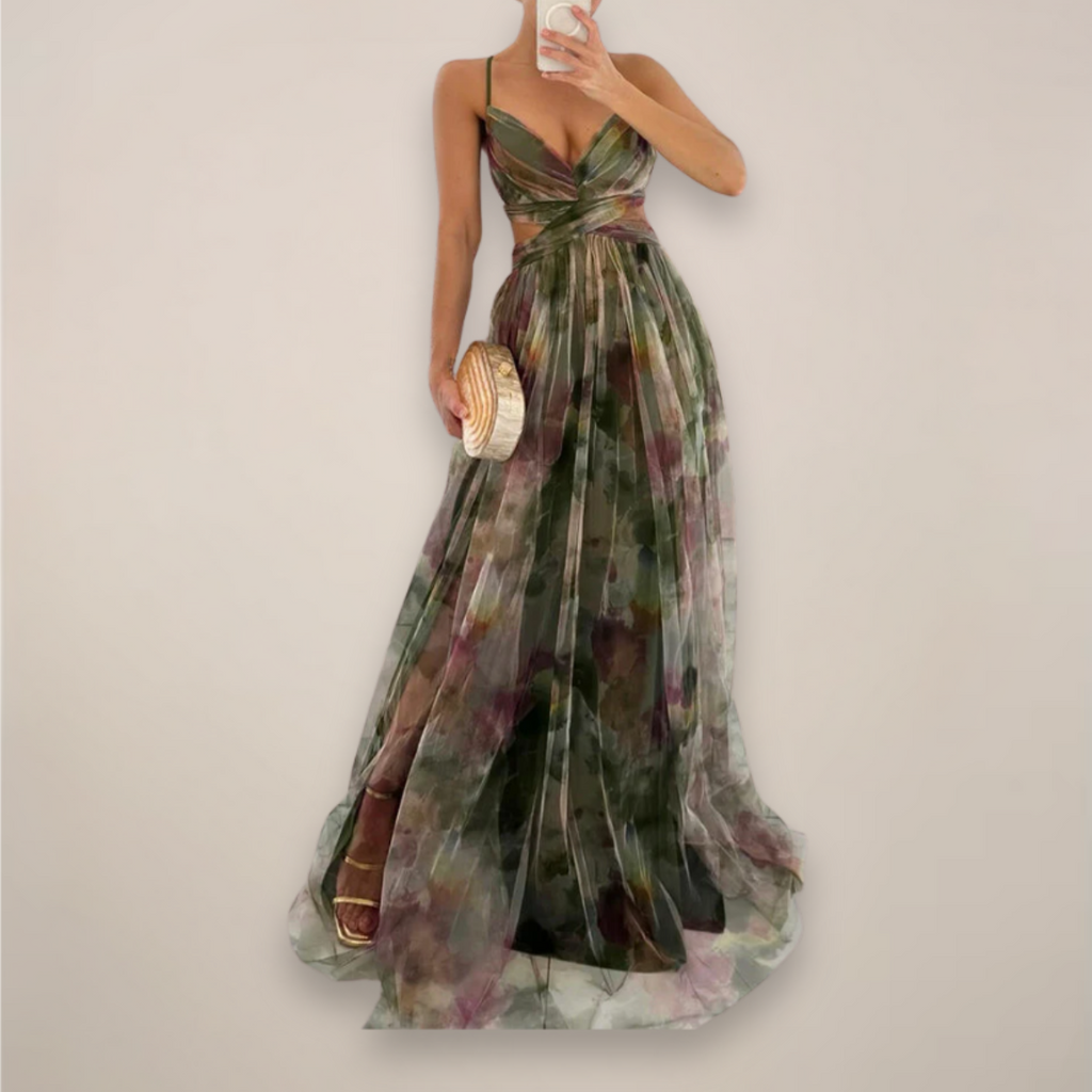 Vivienne Cord | Women’s Floral Maxi Dress