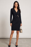 Mira Sante | Women's Long Sleeve Midi Dress