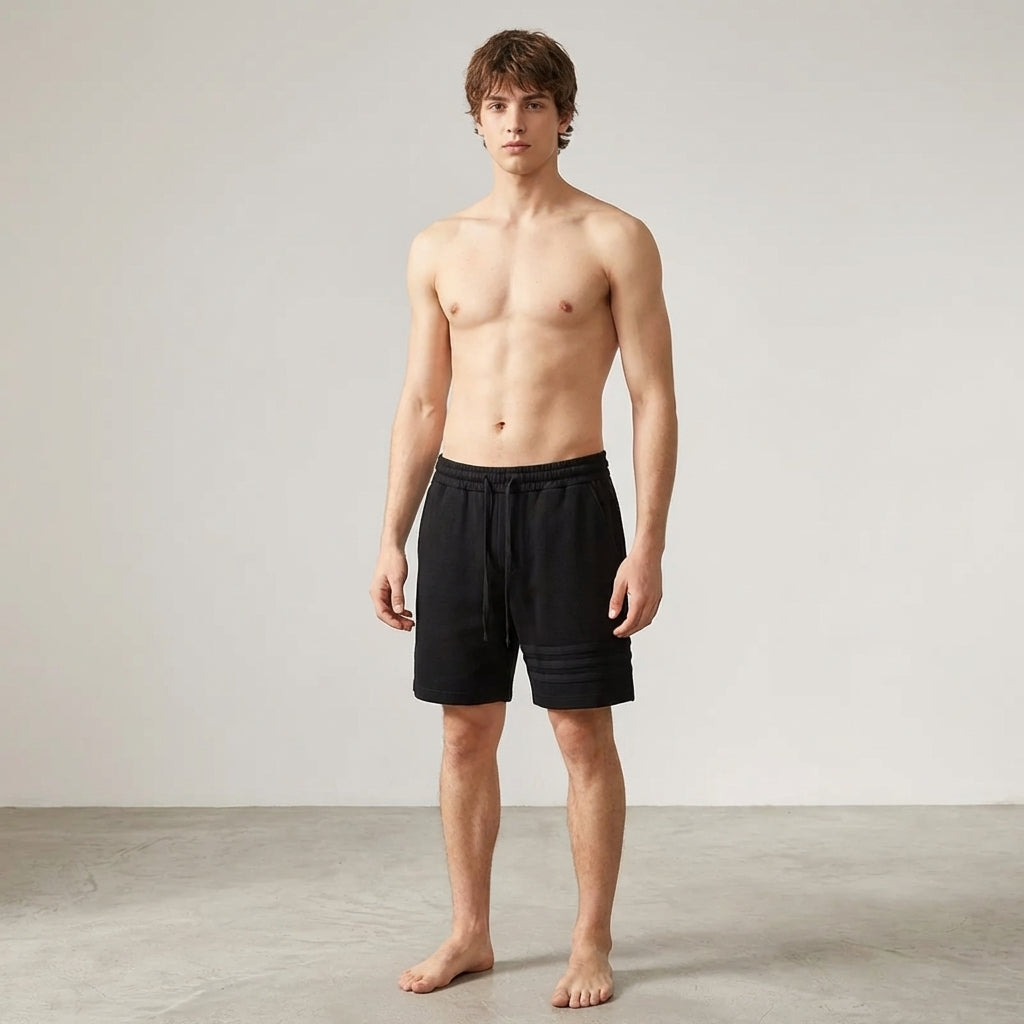 Dario Mell | Men’s Relaxed Fit Stripe Shorts