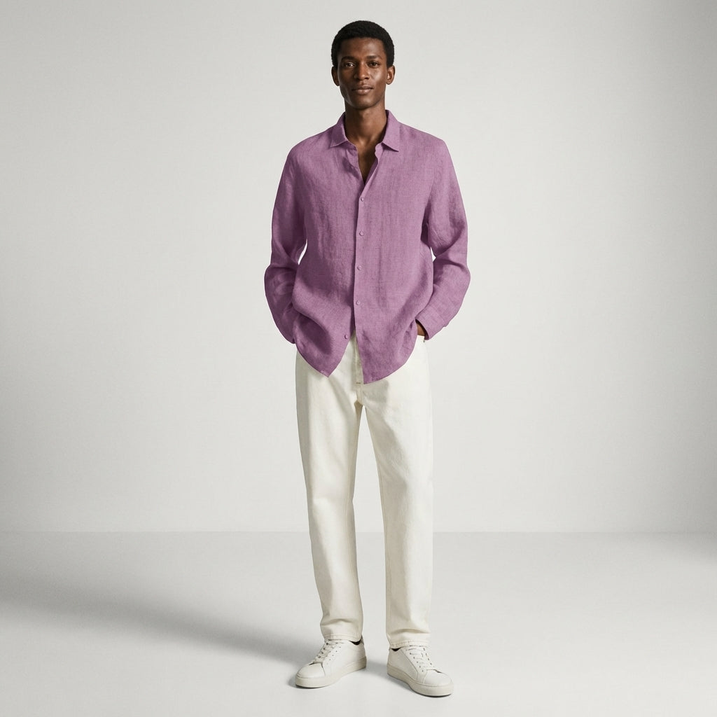 Finlay Russe | Men's Linen Shirt Classic Fit