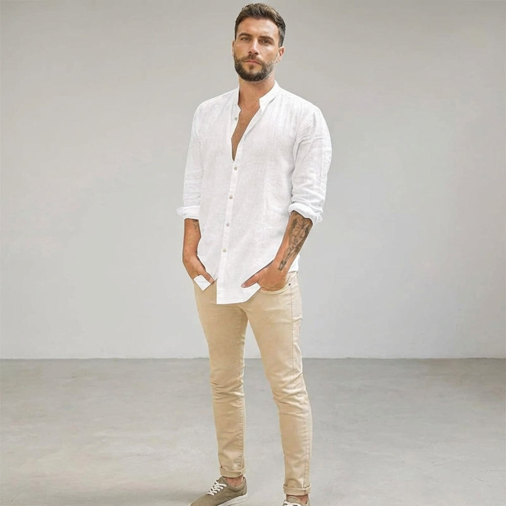 Bram Veld | Men's Linen Shirt for Hot Days