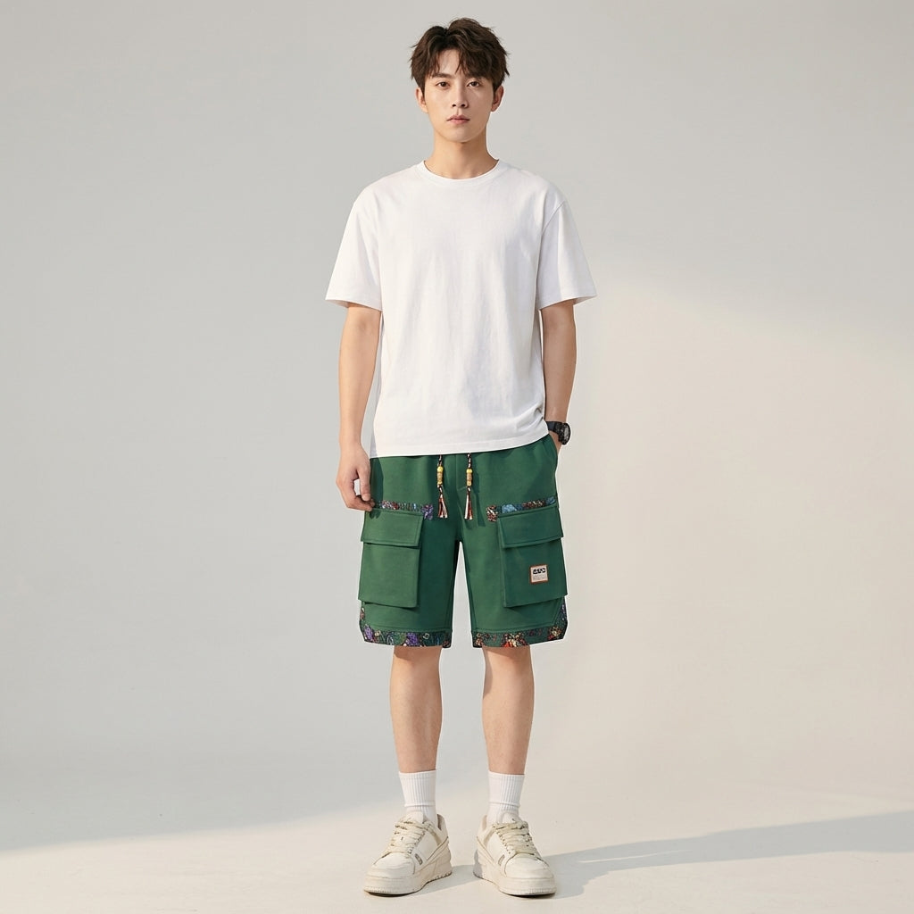 Bram Veld | Men’s Cargo Shorts with Pockets