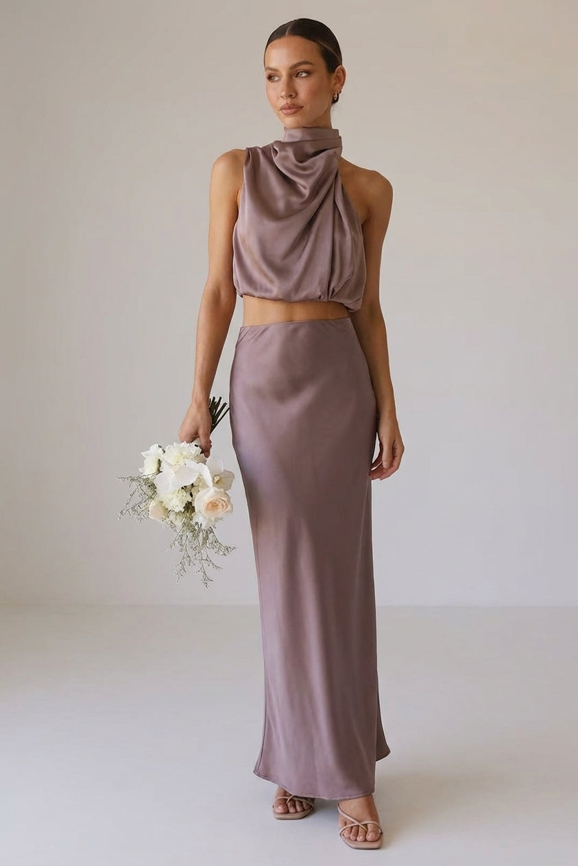 Léonie Dray | Satin Evening Dress for Women