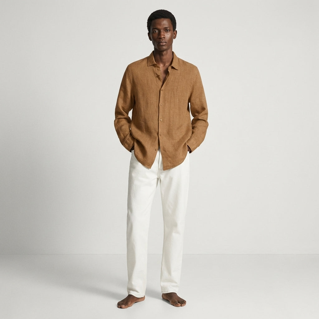 Finlay Russe | Men's Linen Shirt Classic Fit