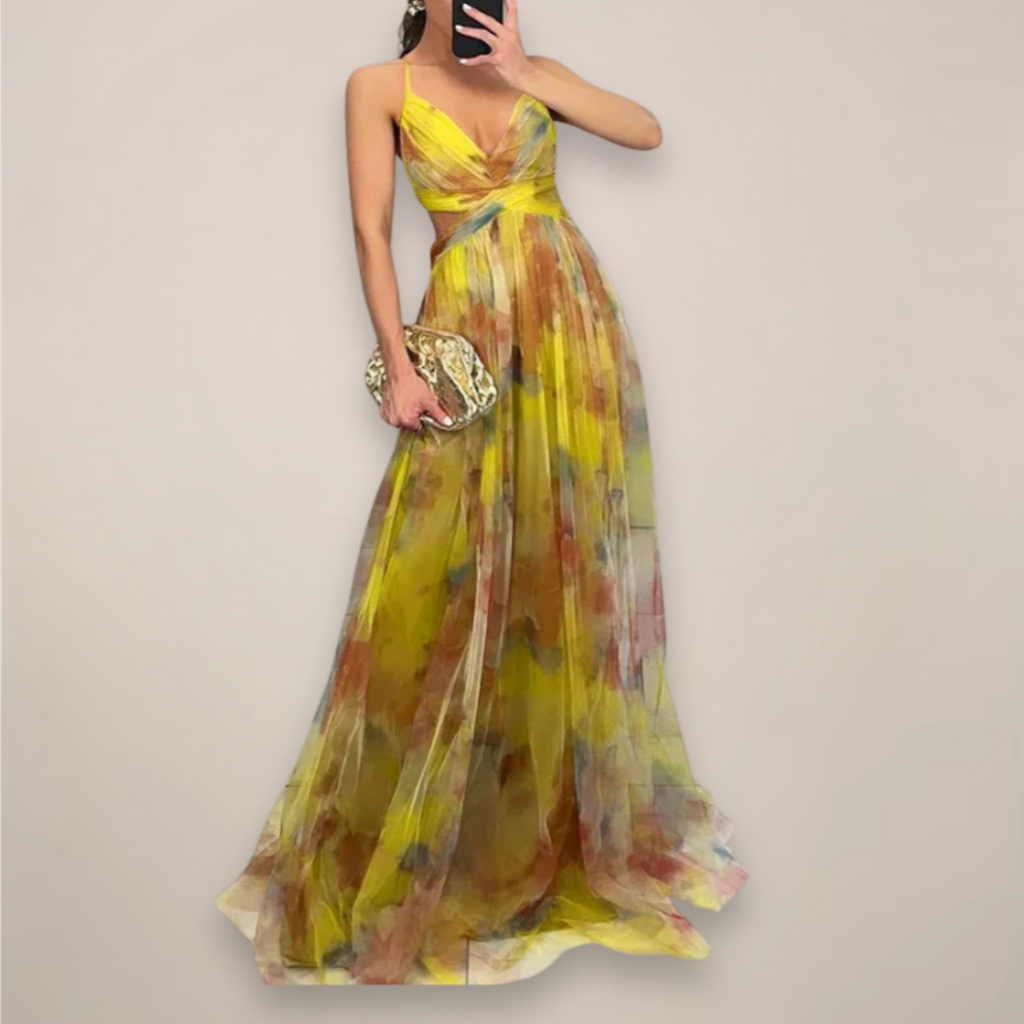 Vivienne Cord | Women’s Floral Maxi Dress