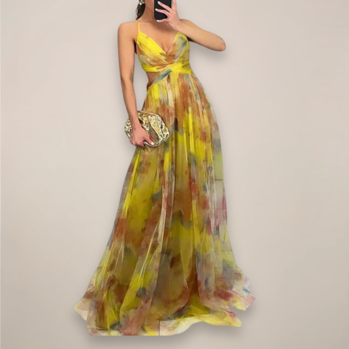 Vivienne Cord | Women’s Floral Maxi Dress