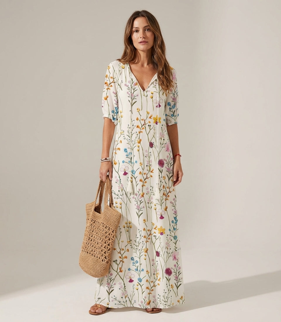 Léonie Dray | Bohemian Maxi Dress