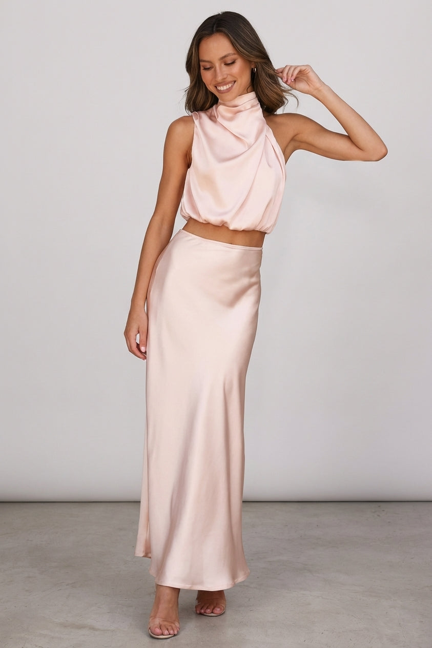 Léonie Dray | Satin Evening Dress for Women