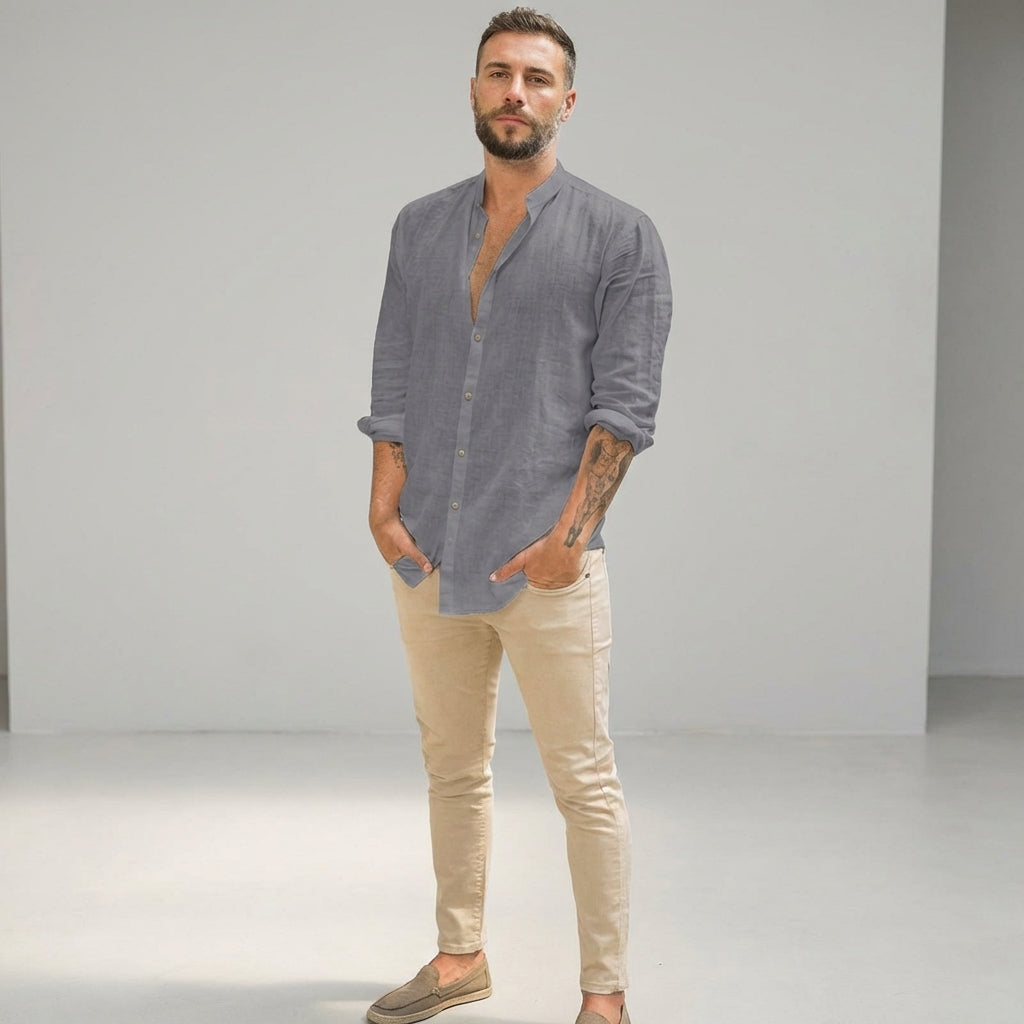 Bram Veld | Men's Linen Shirt for Hot Days