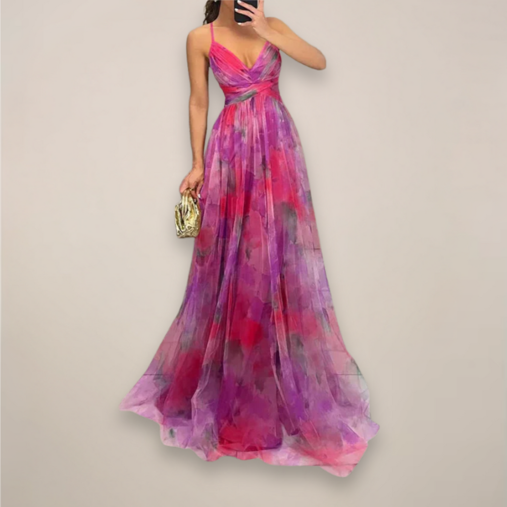 Vivienne Cord | Women’s Floral Maxi Dress