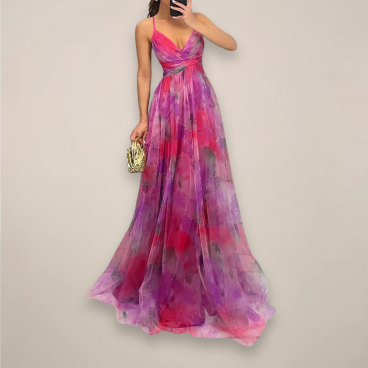 Vivienne Cord | Women’s Floral Maxi Dress