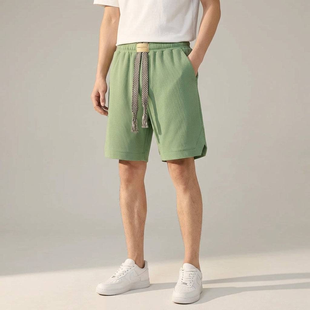 Dario Mell | Men’s Waffle Knit Lounge Shorts