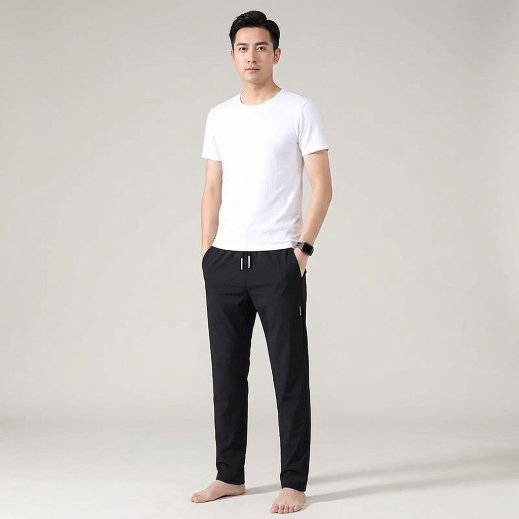 Finnian Grove | Sporty Jogging Pants with Drawstring