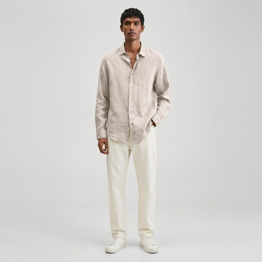 Finlay Russe | Men's Linen Shirt Classic Fit