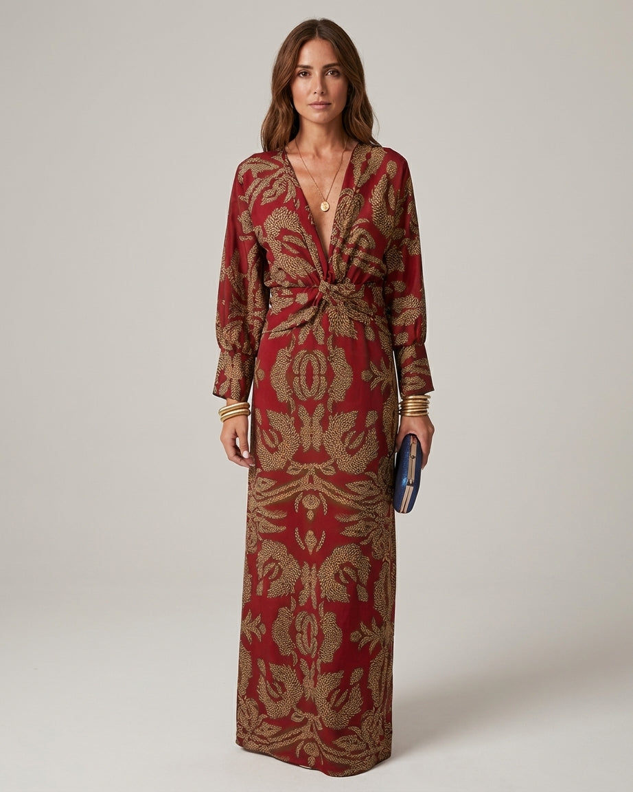 Cléa Voss | Elegant Women's Dress in Blue