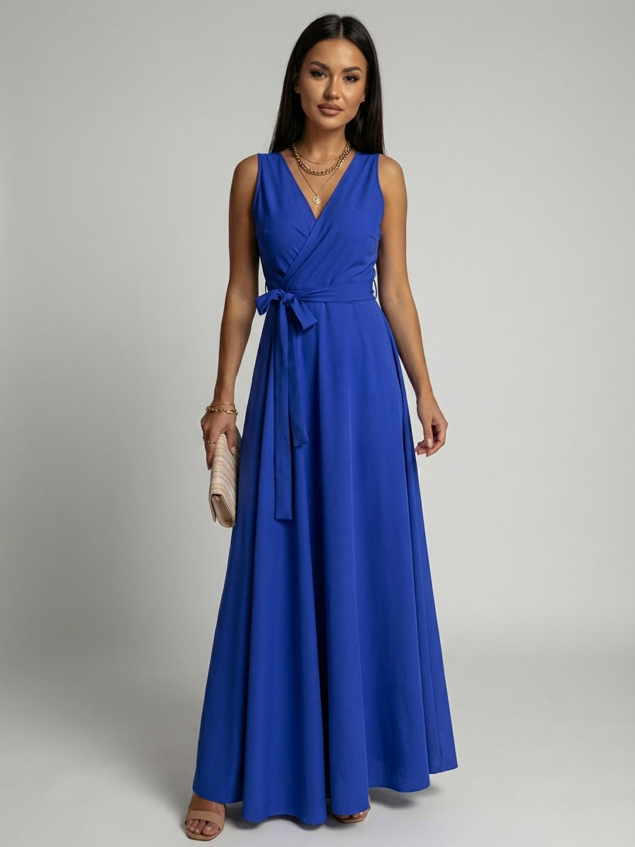 Léonie Dray | Long Dress with V-Neck
