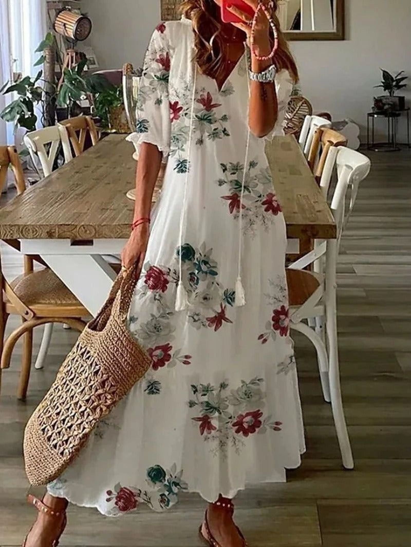 Léonie Dray | Bohemian Maxi Dress