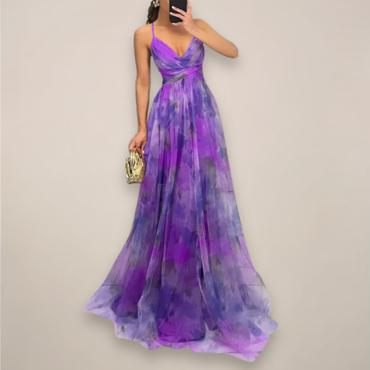 Vivienne Cord | Women’s Floral Maxi Dress