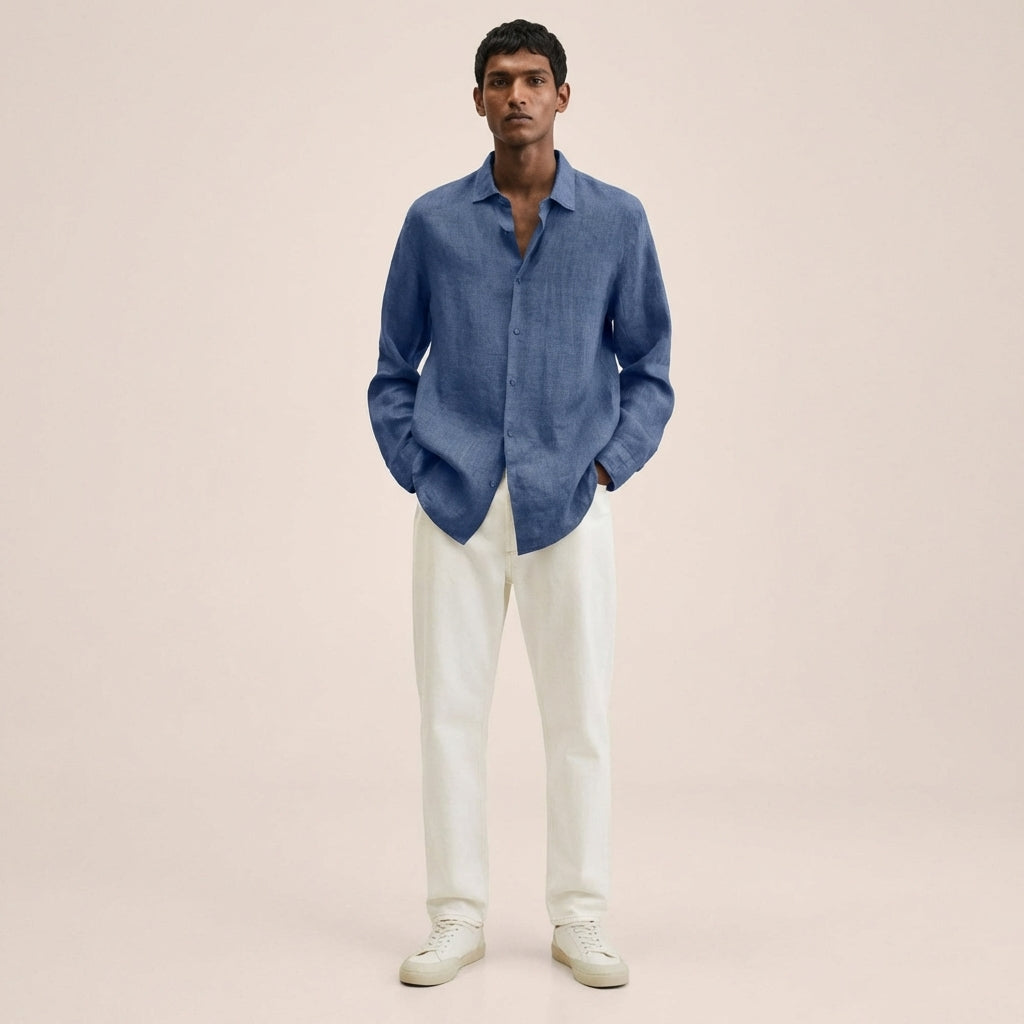 Finlay Russe | Men's Linen Shirt Classic Fit
