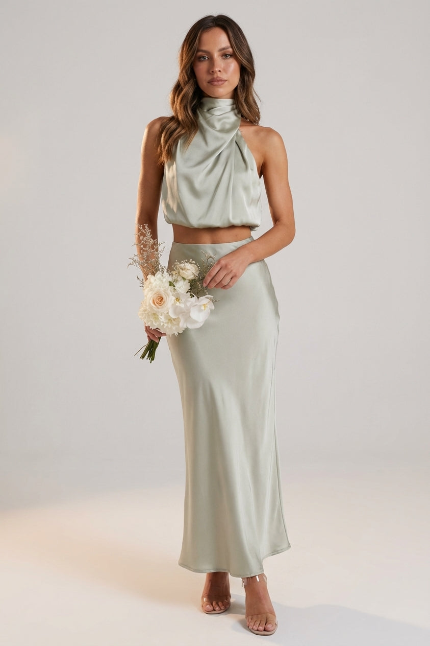 Léonie Dray | Satin Evening Dress for Women