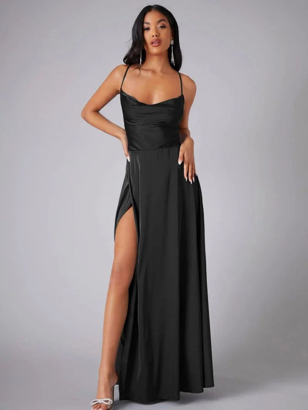 Mira Sante | Elegant Sleeveless Maxi Dress for Women