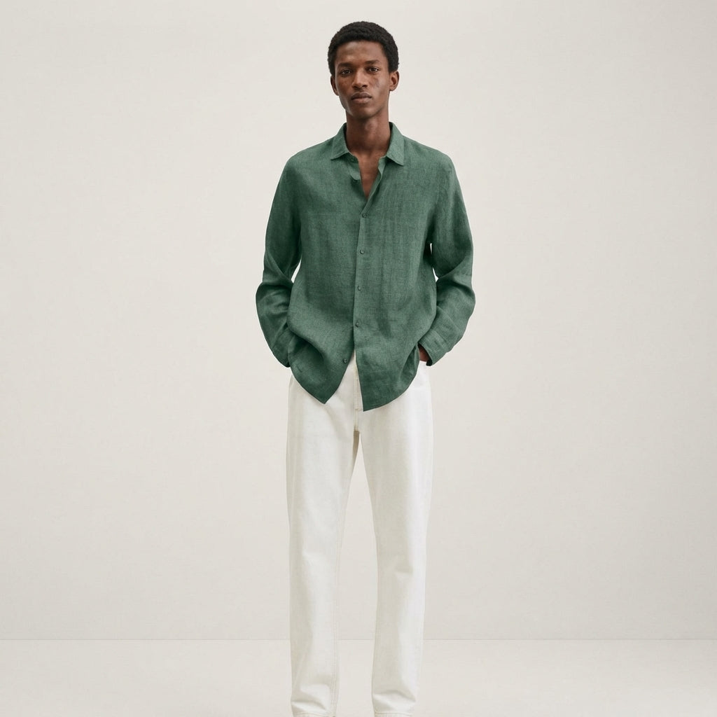 Finlay Russe | Men's Linen Shirt Classic Fit