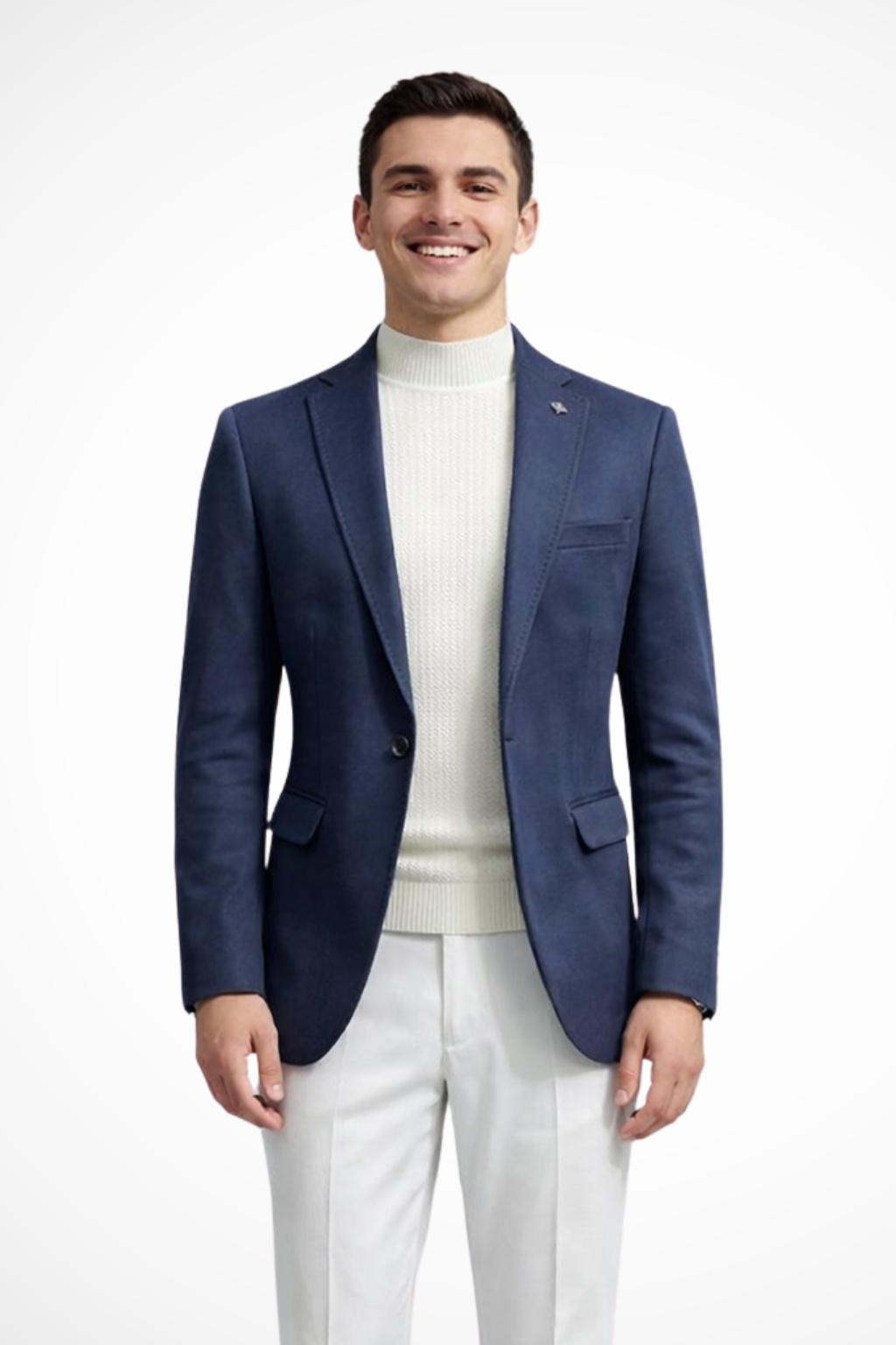 Dario Mell | Men's Tailored Textured Blazer