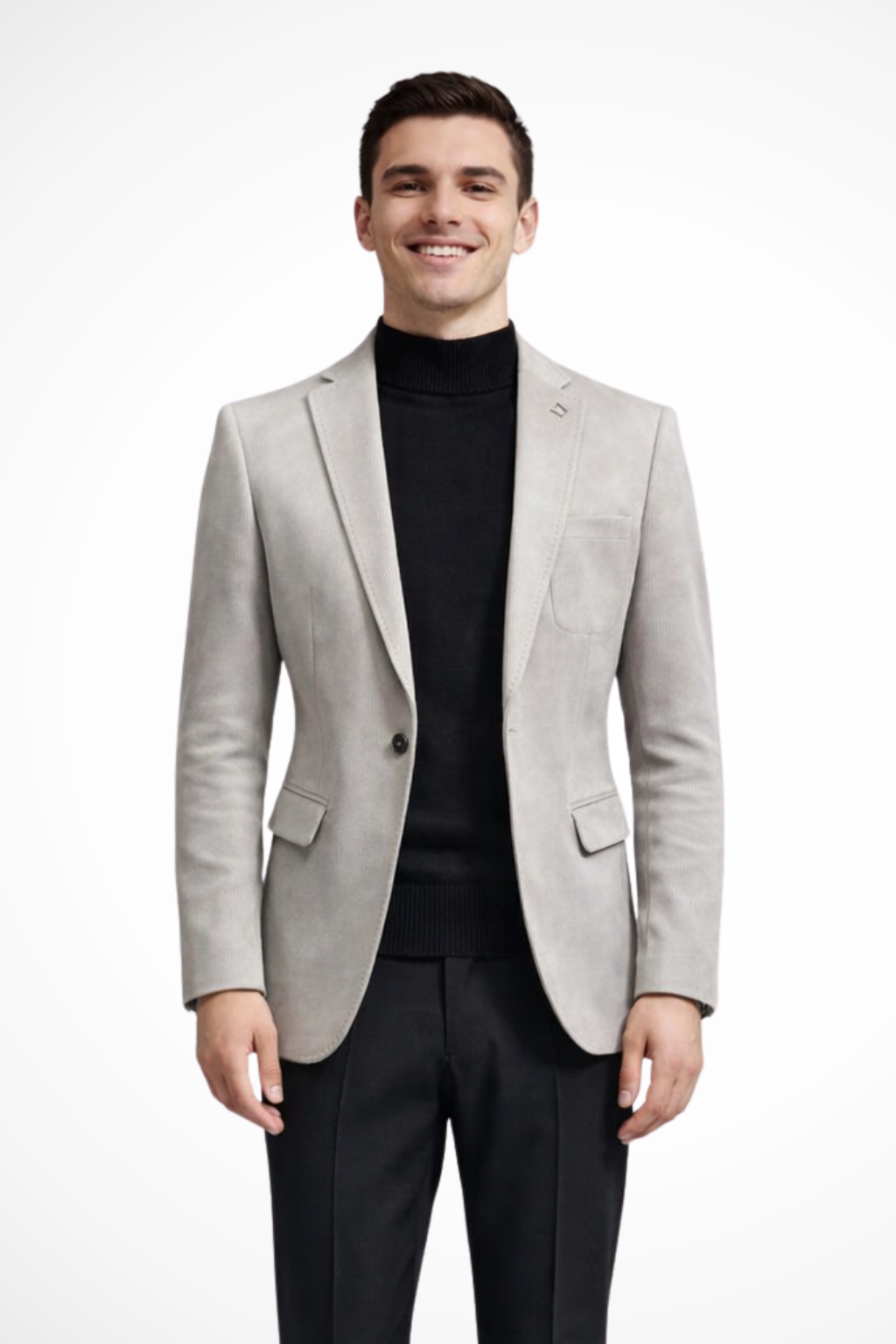 Dario Mell | Men's Tailored Textured Blazer