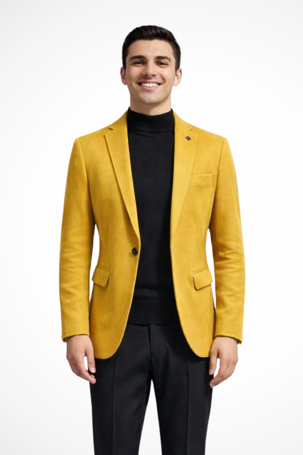Dario Mell | Men's Tailored Textured Blazer