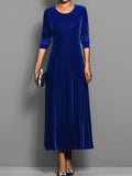 Constance Verre | Women's Maxi With Long Sleeves Dress