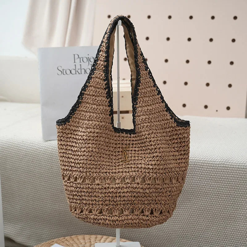 Garance Vell | Women's Minimal Straw Handbag
