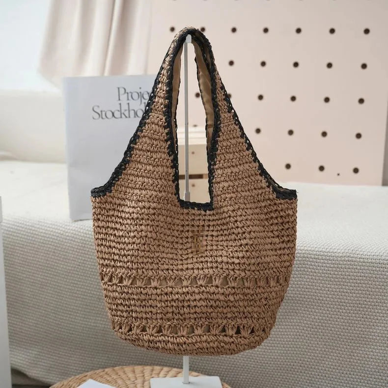 Garance Vell | Women's Minimal Straw Handbag