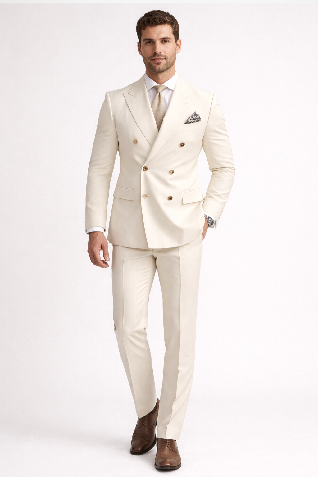 Dario Mell | Men’s Double Breasted Suit