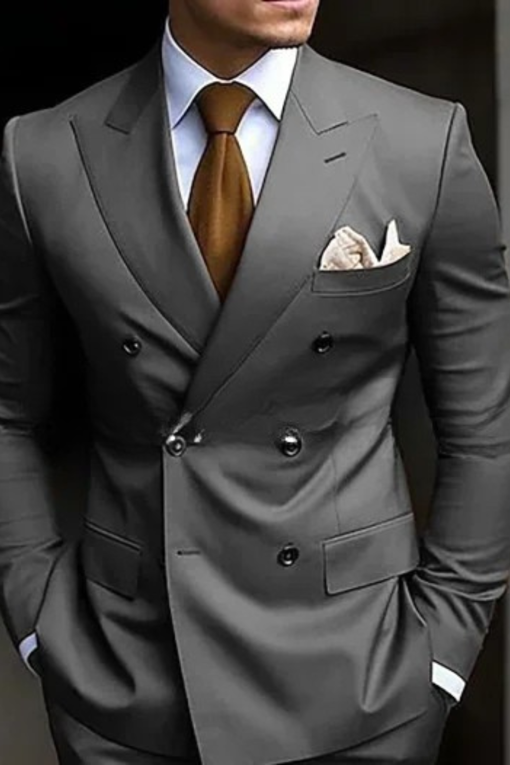 Dario Mell | Men’s Double Breasted Suit