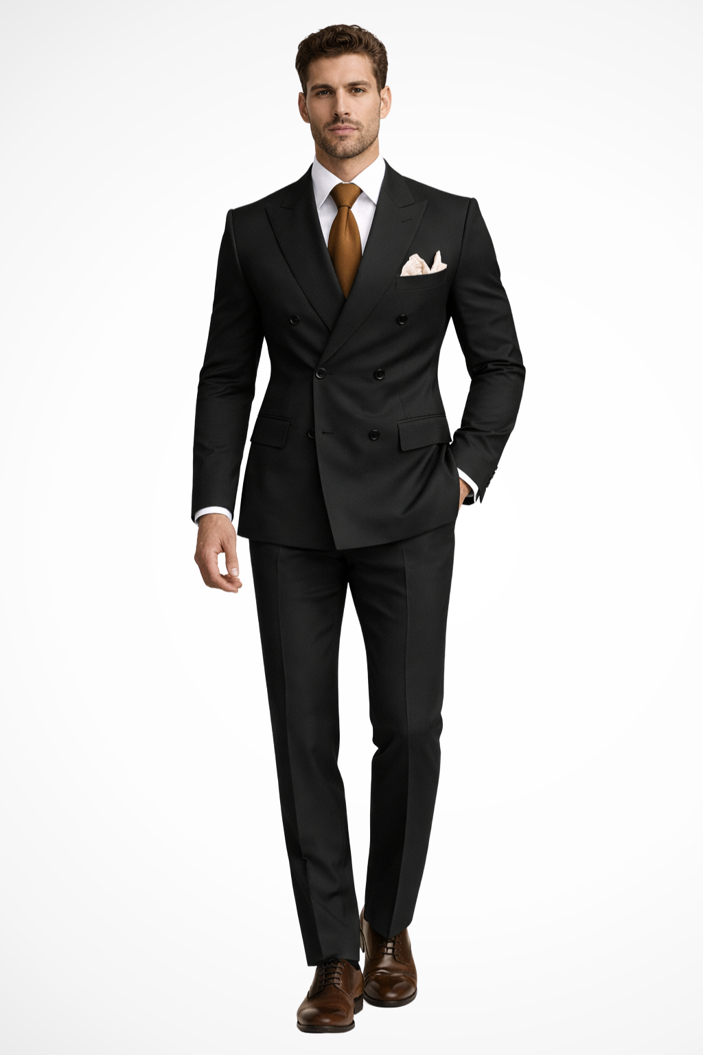 Dario Mell | Men’s Double Breasted Suit