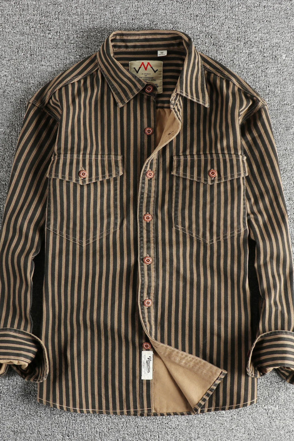 Bram Veld | Men’s Striped Loose Fit Shirt