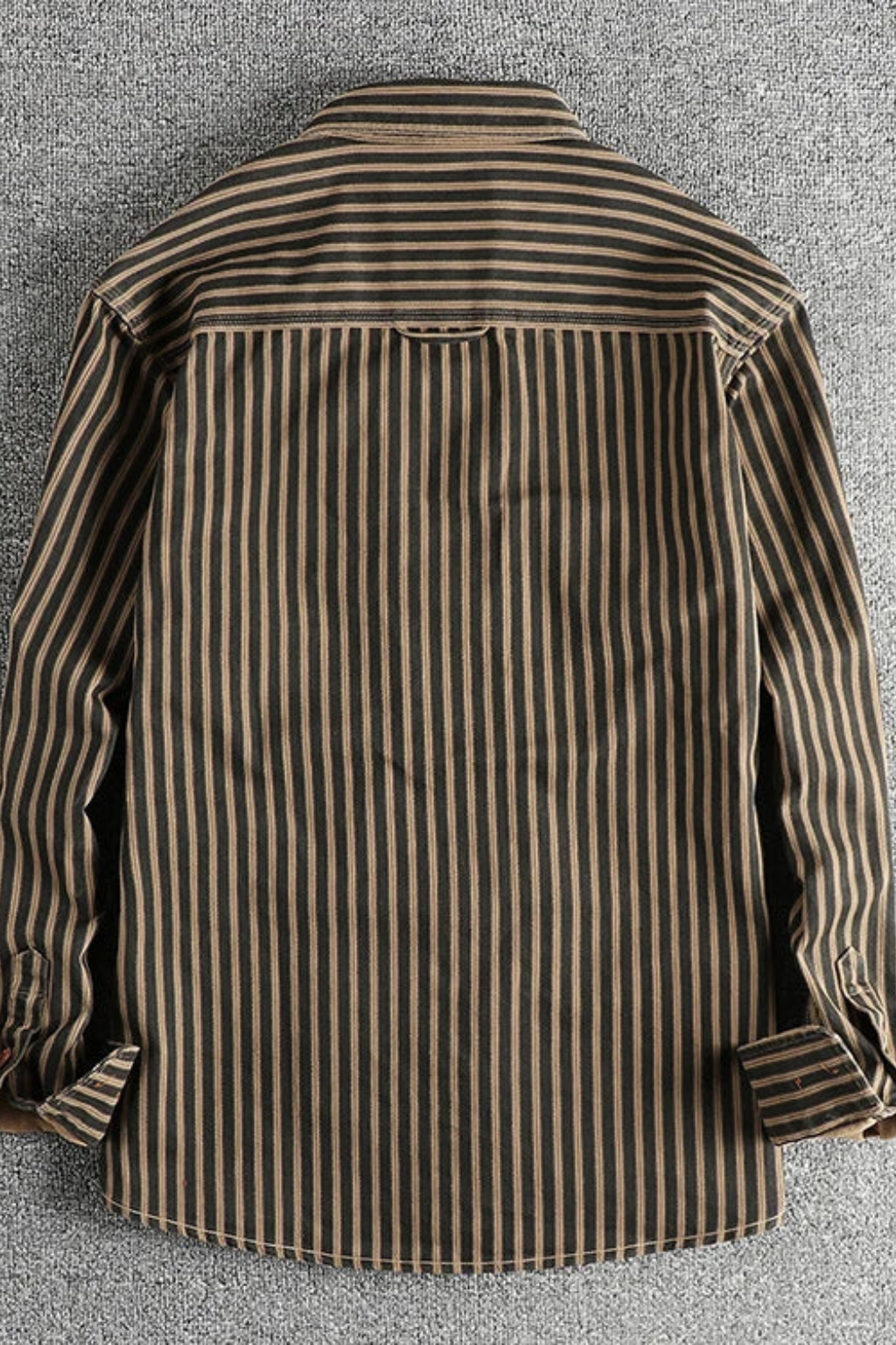 Bram Veld | Men’s Striped Loose Fit Shirt