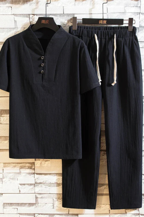 Bram Veld | Men's Cotton Linen Summer Set