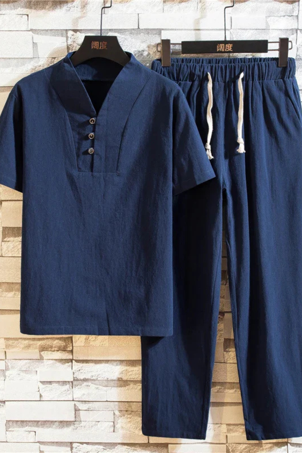 Bram Veld | Men's Cotton Linen Summer Set
