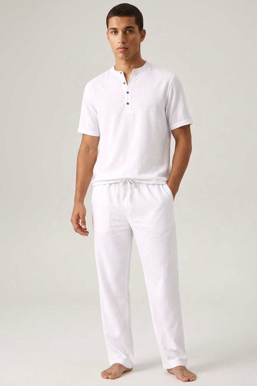 Remy Cord | Men's Cotton Linen Summer Set